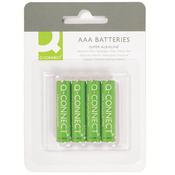 Q-Connect AAA Alkaline Batteries Pack 4 image