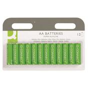 Q-Connect Super Alkaline AA Batteries Pack of 12 image