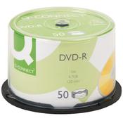 Q-Connect DVD-R Discs Spindle Pack of 50 image