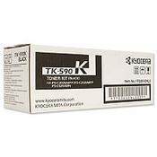 Kyocera TK-590K Laser Toner Cartridge Page Life 7000pp Black Ref 1T02KV0NL0 image
