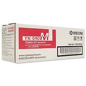 Kyocera TK-590M Laser Toner Cartridge Page Life 5000pp Magenta Ref T02KVBNL0 image