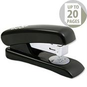 Rapesco Eco Stapler Recycled ABS Casing Half Strip No.s 24/6 26/6 Black Ref 1084 image