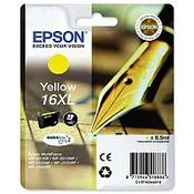 Epson 16XL Yellow High Capacity Ink Cartridge Pen &amp; Crossword Series T16344010 C13T16344012 - Epson 16 XL image