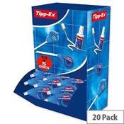 Tipp-Ex Easy-correct Correction Tape Roller 4.2mmx12m Pack 15 &amp; 5 Ref 895951 image