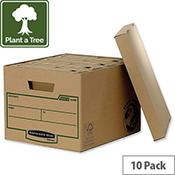 Fellowes Bankers Box Earth Series Standard Storage Box Ref 4470601 [Pack 10] image
