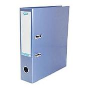 Elba Classy Lever Arch File Laminated Gloss Finish 70mm Capacity A4 Metallic Blue   image