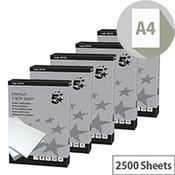 A4 Premium Copier Paper 90gsm White Ream-Wrapped 5 x 500 Sheets 5 Star Elite image