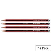 Staedtler 2H Pencil Cedar Wood Pack 12 image