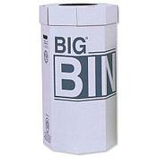 Acorn Pack of 5 160L Big Recycling Bins FlatPacked Recycled Board Material