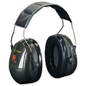 3M Peltor Optime II Ear Muff Defenders 31dB Noise Reduction Ear Muff Black