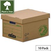 Fellowes Bankers Box Earth Series Large Archive Storage Box 4470709 Pack 10 image