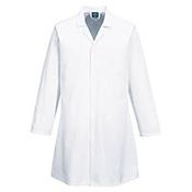 Portwest Food Industry No Pocket Coat - White - Size M image