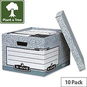 Fellowes Bankers Box System Large Archive Storage Box 01810-FF Pack 10 image
