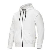 Snickers Classic Zip Hoodie White Size M Regular WW4
