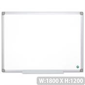 Bi-Office 1800 x 1200 mm Whiteboard Aluminium Frame Earth-it MA2700790 image