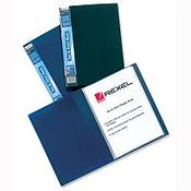 Rexel Plastic 60 Pocket Display Book A4 Black Full Length Spine image