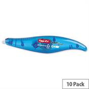 Tipp-Ex Exact Liner Correction Tape Pen Pack 10  Ref 810475 image