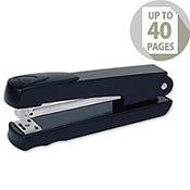 Rexel Aquarius Stapler Full Strip Throat 90mm Black image