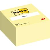 Post-it Notes Cube, Canary Yellow, 76 mm x 76 mm, 450 sheets image