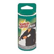 3M ScotchBrite Pack of 1 Lint Roller RefillContains 30 Replacement Film Sheets 836RP30EU image