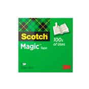 Scotch Magic Invisible Tape, 25 mm x 66 m, 1 Roll/Pack image