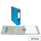5 Star Office Lever Arch File 70mm A4 Blue Pack 10 image