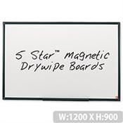 Magnetic Whiteboard 1200 x 900mm 5 Star image