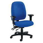 Vista HB High Back Asynchronous Ergonomic Posture Office Chair With Adjustable Arms &amp; Lumbar Support Blue image