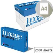 Image Business Multifunctional Paper White A4 210 x 297mm 80gm2 Box of 2500 Sheets image