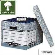 Fellowes Bankers Box System Archive Storage Box 00810-FF Pack of 10 image