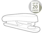 White Box Stapler Half Strip Black image