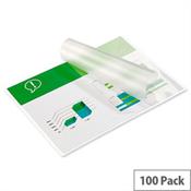 GBC A4 2x125 Micron Gloss Laminating Pouches, Pack of 100 image