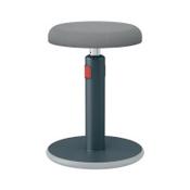 Leitz Ergo Cosy Active Sit/Stand Stool - 370x370x690mm, Velvet Grey 65180089
