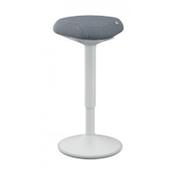 Leitz Ergo Active Standing Stool With Comfort Seat Light Grey image