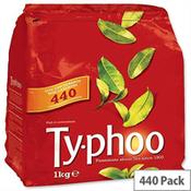 Typhoo Original Blend Tea Bags Vacuum Packed 1 Cup [Pack 440] 667802 image