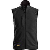 Snickers 8024 AllroundWork, Polartec® Fleece Vest Steel Grey - Black Size: XL image