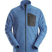 Snickers 8042 FlexiWork, Fleece Jacket Grey - Black Size: M