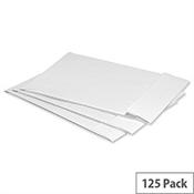 5 Star C4 Gusset Window Envelopes Manilla Peel and Seal 120gsm Pack of 125  image