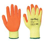 Portwest A150 Classic Grip Glove - Orange, Medium, Superior Grip image
