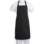 Whites Bib Apron Polycotton Black image