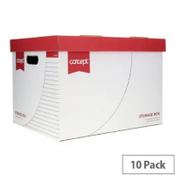Archive Storage Boxes - 387x327x250mm, A2834359 Pack of 10 image