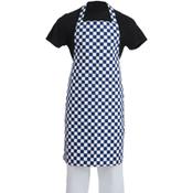 Whites Bib Apron Blue And White Check image