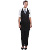 Chef Works Tuxedo Bib Apron Black image