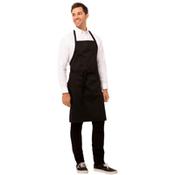 Chef Works Bib Apron Black image