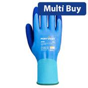Portwest AP80 Liquid Pro Glove - Blue, XL, Chemical Resistant image