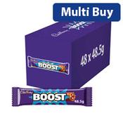 Cadbury Chocolate Boost Bars (Pack of 48, Ref 100129) - Delicious Energy Snack