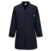 Portwest Anti-Static ESD Coat - Navy - Size M