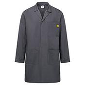 Portwest Anti-Static ESD Coat - Zoom Grey - Size L