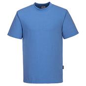 Portwest Anti-Static ESD Short Sleeve T-Shirt - Hamilton Blue - Size XS image