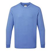 Portwest Anti-Static ESD Long Sleeve T-Shirt - Hamilton Blue - Size 4XL image